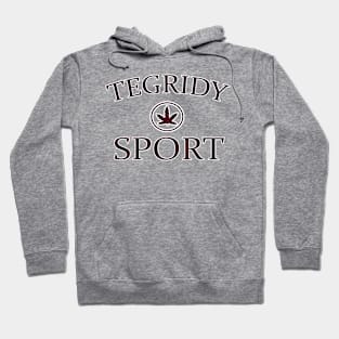 TEGRIDY SPORT -Tegridy Farms Sportswear - White Background Hoodie